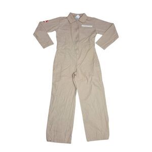Ghostbusters Costume Khaki Coveralls Jumpsuit Child Size Small Cosplay • Unisex